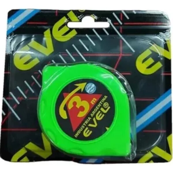 Cinta Metrica Evel 3 Metros Retroblok C/freno Ghg - Image 2