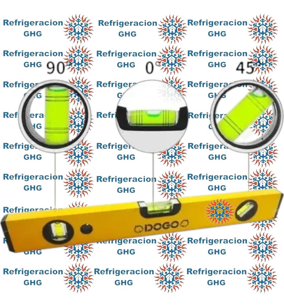 Nivel Profes. Dogo 2 Caras Rectificadas 80 Cm 3 Burb. Ghg