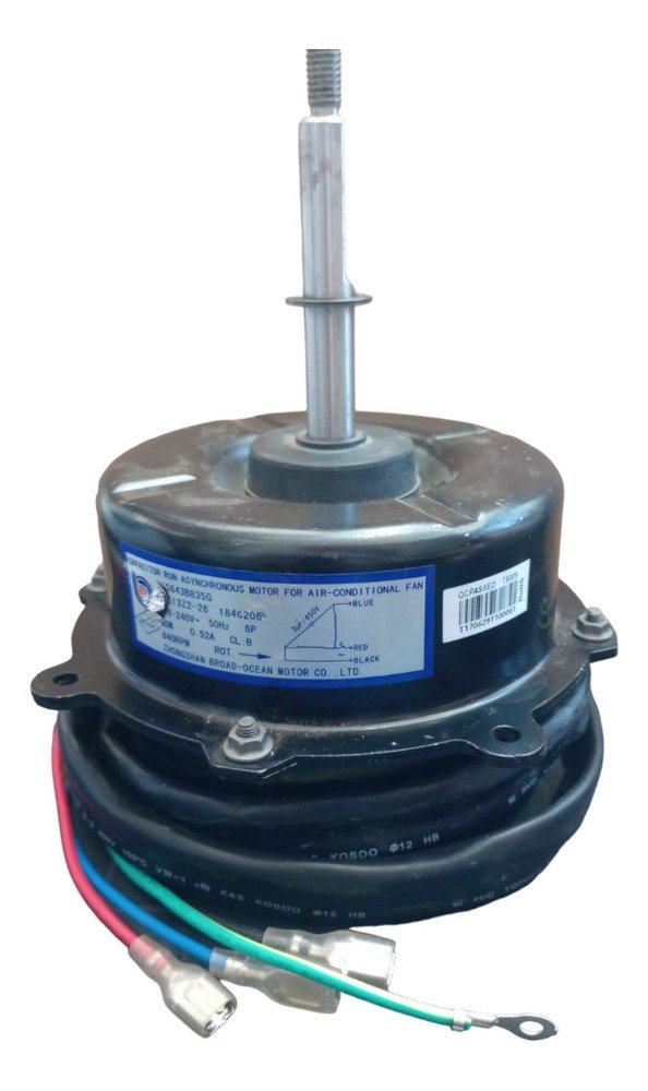 Motor Forzador Exterior 60w Y6s643b835g Negro Ghg