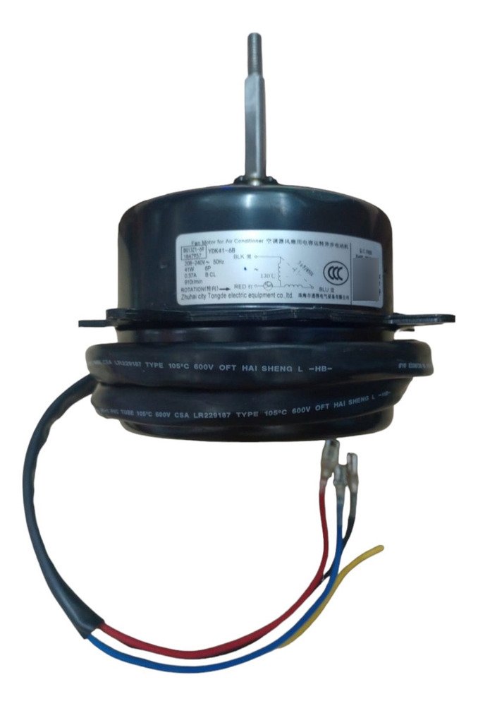 Motor Forzador Exterior 41w Ydk41-6b (negro) Ghg