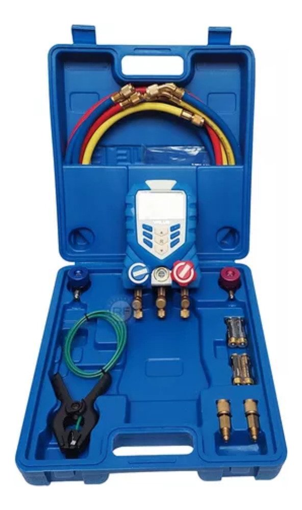Manifold Digital Value Vdg-1 Con Accesorios.-maletin Ghg