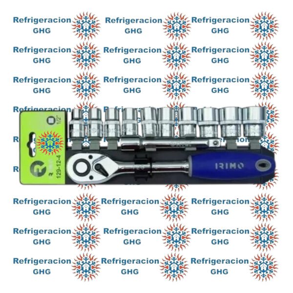 Set De Bocallaves Tubos Cricket 1/2'' Irimo 12 Piezas Ghg - Image 2
