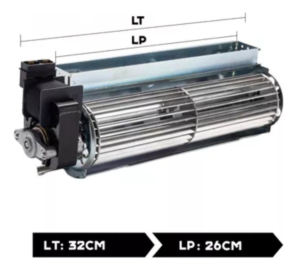 Forzador Tangencial Derecho 240 Mm Turbina Ghg