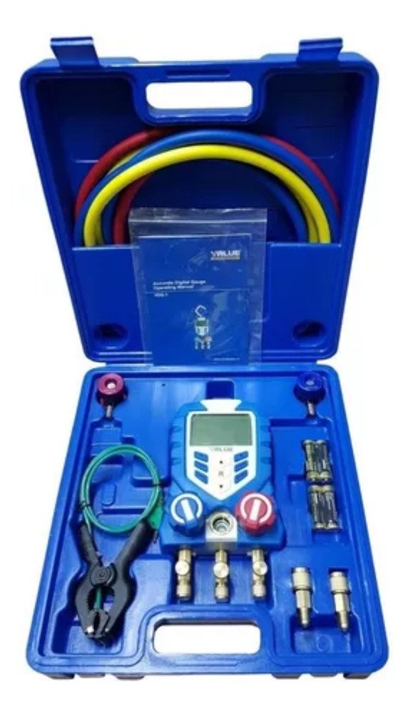 Manifold Digital Value Vdg-1 Con Accesorios.-maletin Ghg