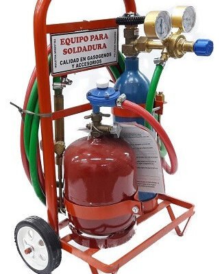 Equipo Soldador Oxigas 1kg X 1/4 Mt C/carrito Ghg - Image 2