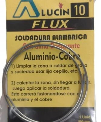 Alucin 10 Flux Soldadura Aluminio-cobre Con Decapantante Ghg