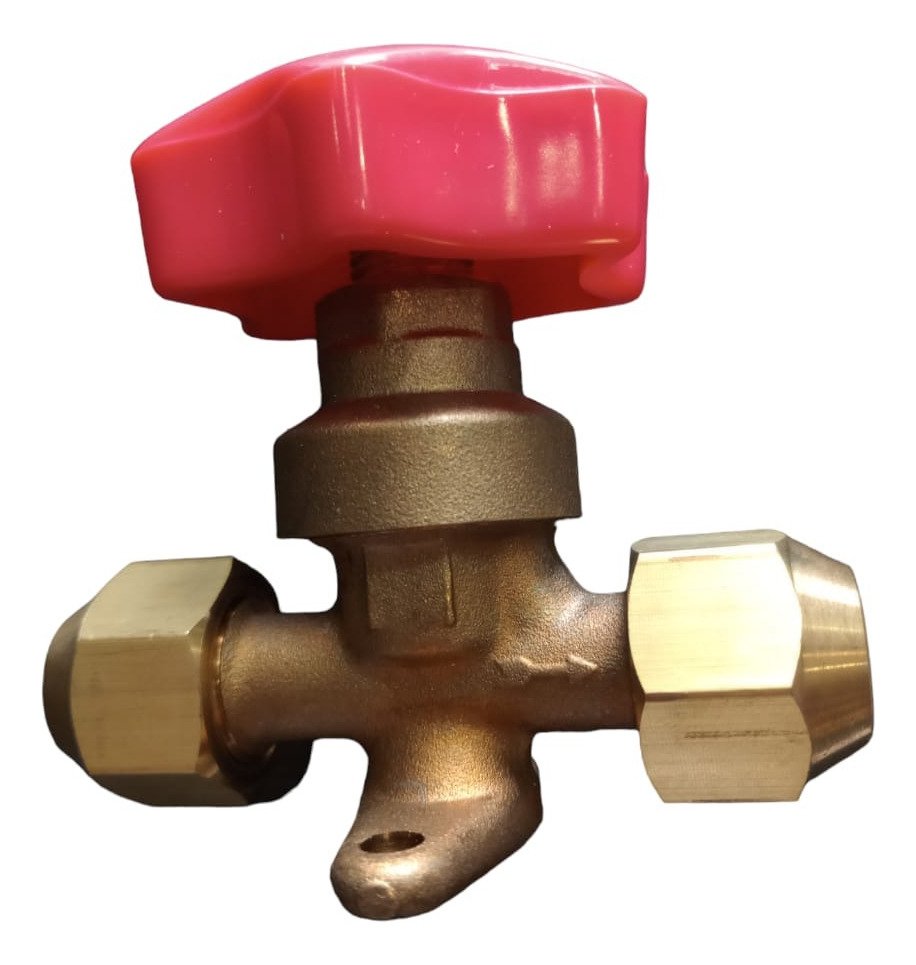 Válvula Diafragma 1/2 Flare Con Volante Ghg