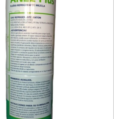 Lata De Gas Refrigerante An22 Anton Reemplazo R22 780gr Ghg - Image 3