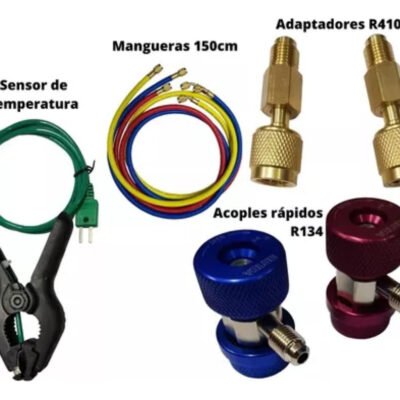 Manifold Digital Value Vdg-1 Con Accesorios.-maletin Ghg - Image 7