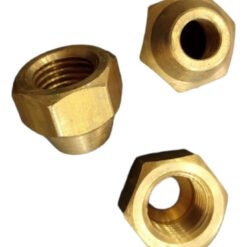 Tuerca De Bronce 1/4 Refrigeración X Unid Ghg