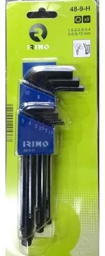 Juego De Llaves Allen Milimetricas Irimo-bahco 48-9-h Ghg - Image 2
