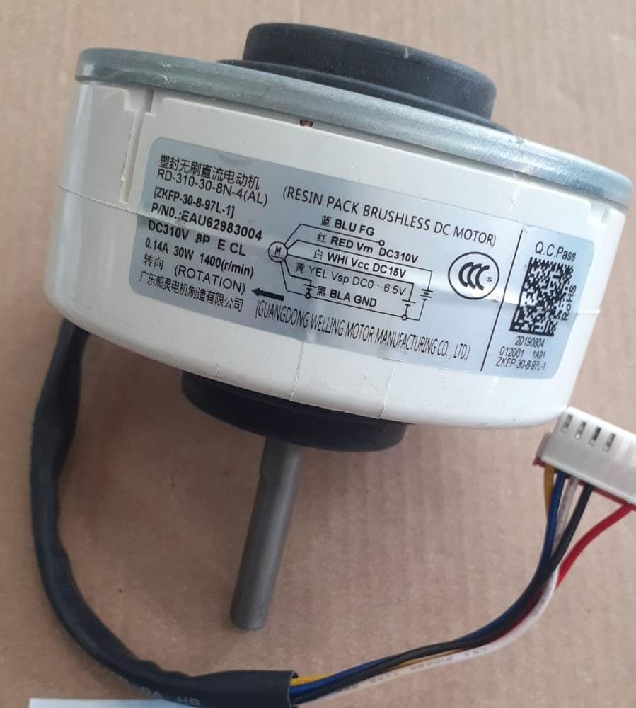 Motor Forzador Interior Inverter 30w Zkep-30-8-97l-1 Ghg