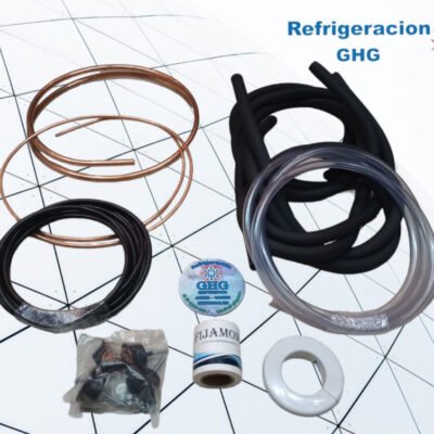 Kit De Instalacion Cobre 4500fg 2mts Con Tacos De Goma Ghg - Image 2