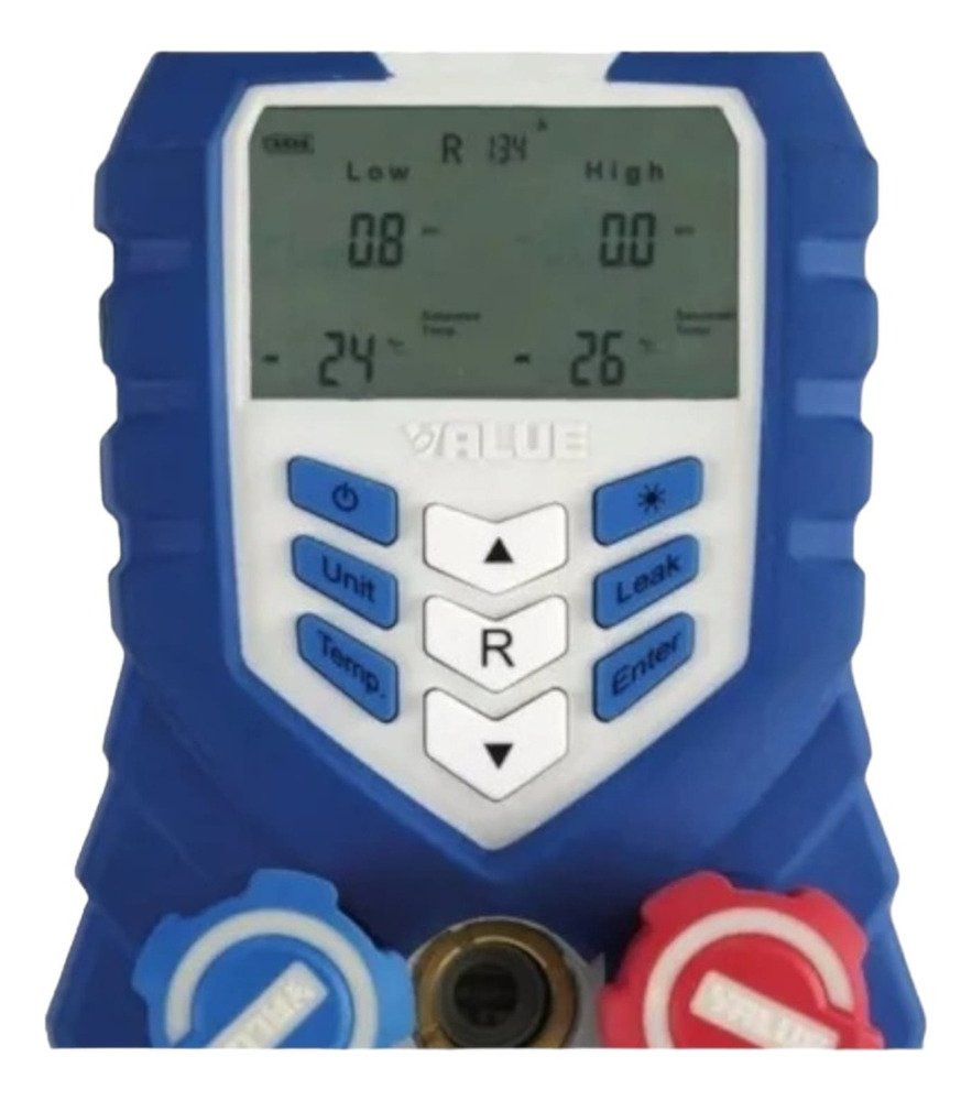 Manifold Digital Value Vdg-1 Con Accesorios.-maletin Ghg