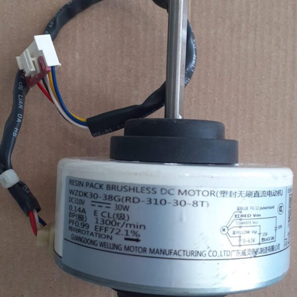 Motor Forzador Interior Inverter 30w Wzdk30-38g Ghg - Image 5