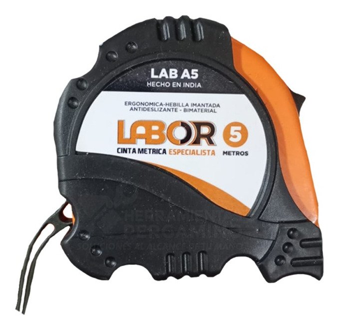 Cinta Métrica 5mts Automatica Fleje 19mm Labor Profes. Ghg