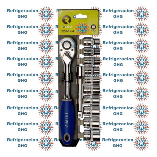 Set De Bocallaves Tubos Cricket 1/2'' Irimo 12 Piezas Ghg - Image 3
