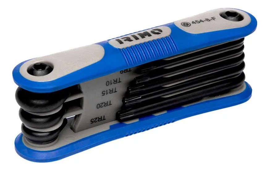 Juego De 8 Llaves Torx Irimo Tipo Navaja Plegable Ghg