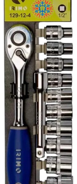 Set De Bocallaves Tubos Cricket 1/2'' Irimo 12 Piezas Ghg - Image 1