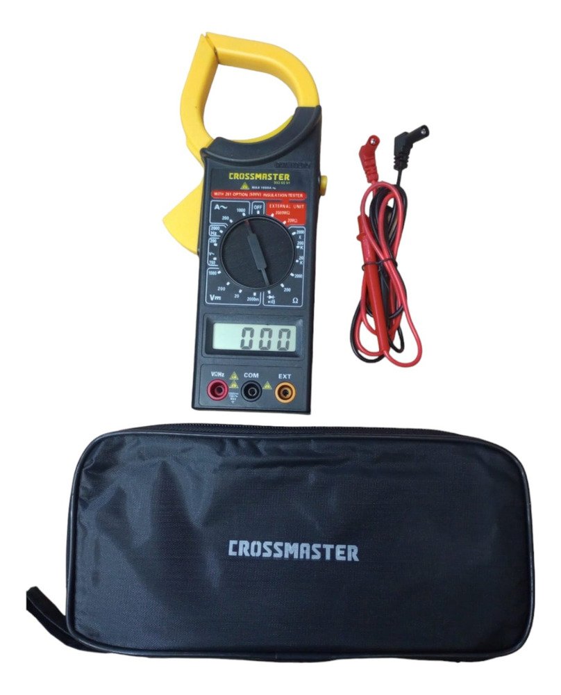 Pinza Amperimétrica Digital Crossmaster Ghg
