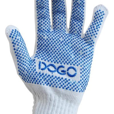 Guantes ALG/poliester Moteados C/certificado Dogo Xpar Ghg