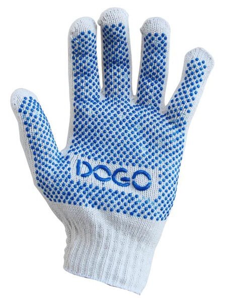 Guantes ALG/poliester Moteados C/certificado Dogo Xpar Ghg