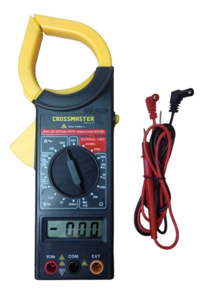 Pinza Amperimétrica Digital Crossmaster Ghg