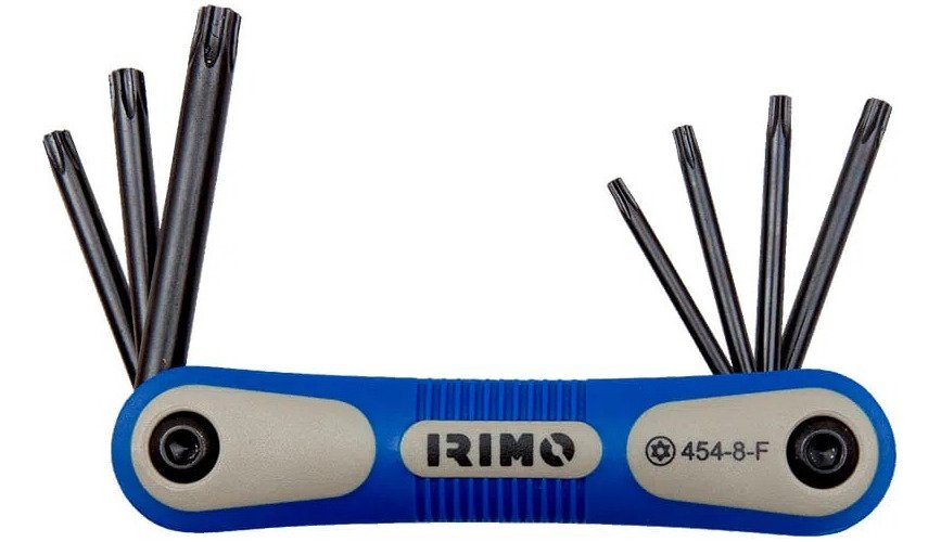 Juego De 8 Llaves Torx Irimo Tipo Navaja Plegable Ghg