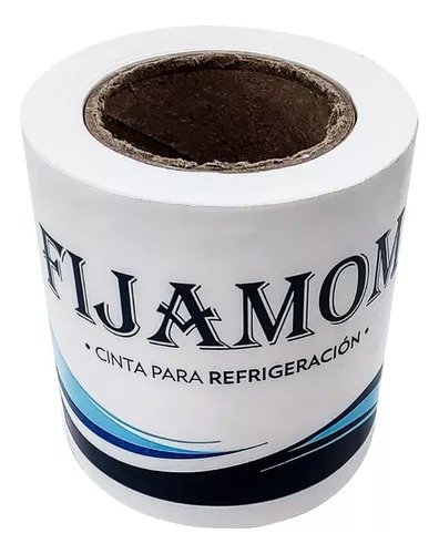 Cinta Refrigeración Sin Adhesivo 7 Cm X 20 Metros Ghg Blanco Liso