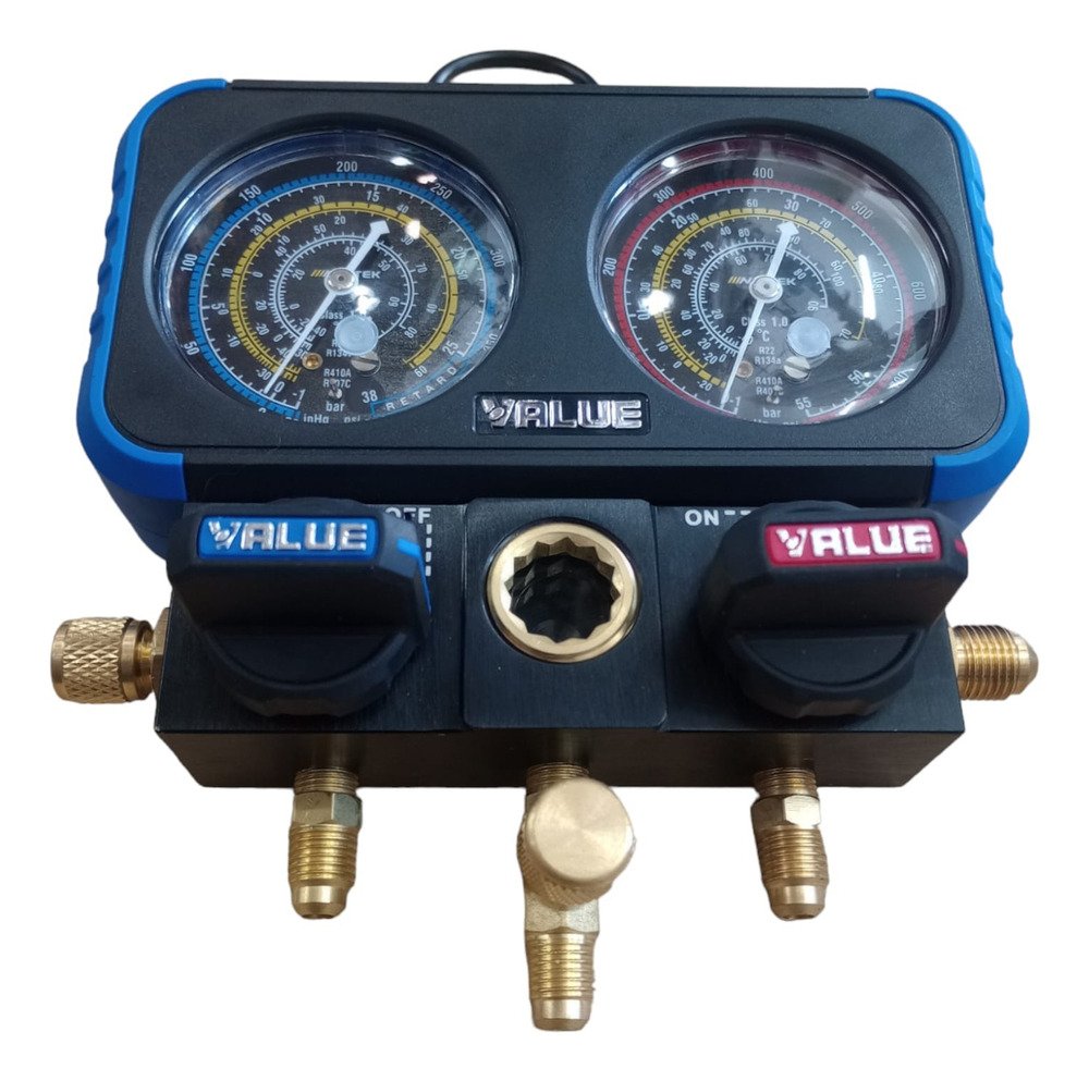 Manifold Maletin Value Premium Negro Dual R410-r22 Ghg - Image 5