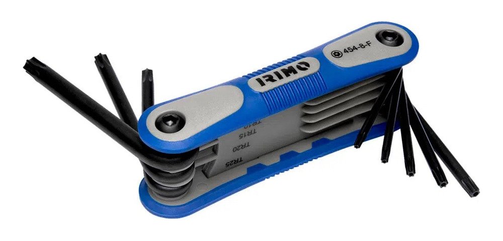 Juego De 8 Llaves Torx Irimo Tipo Navaja Plegable Ghg