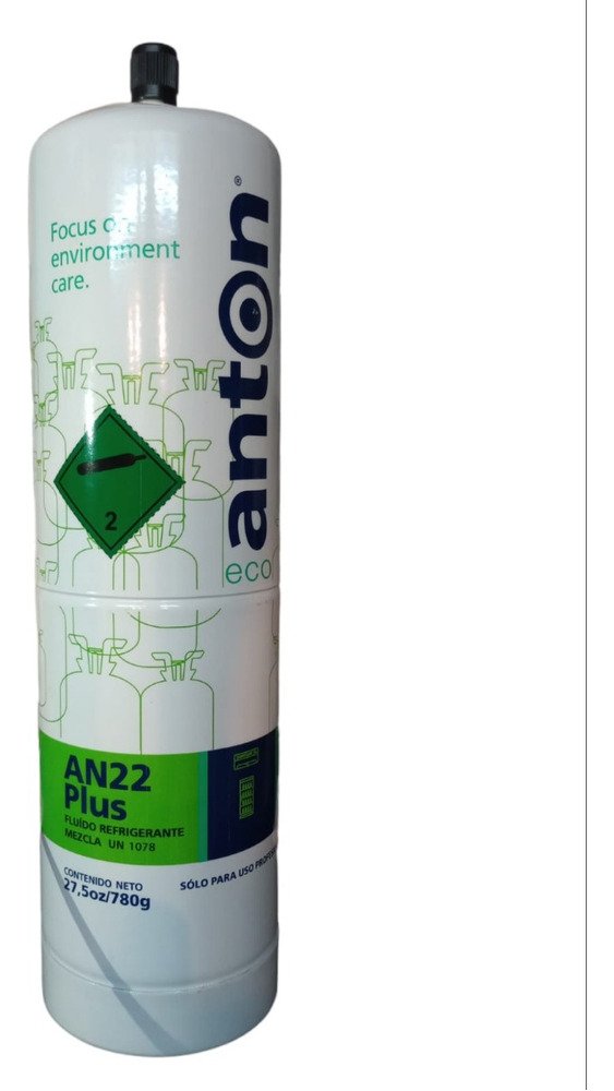 Lata De Gas Refrigerante An22 Anton Reemplazo R22 780gr Ghg - Image 2