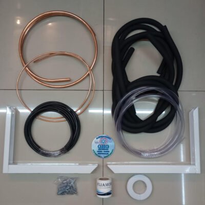 Kit De Instalacion Cobre 4500fg 2mts Con Mensula Ghg - Image 2