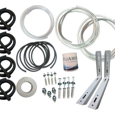 Kit De Instalacion Aluminio 4500fg 2mts Con Mensula Ghg