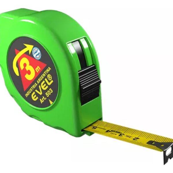 Cinta Metrica Evel 3 Metros Retroblok C/freno Ghg - Image 1