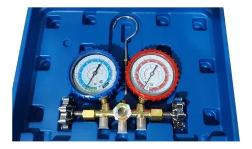 Manifold R22/134 Finley Con Mangueras-maletin Ghg - Image 3
