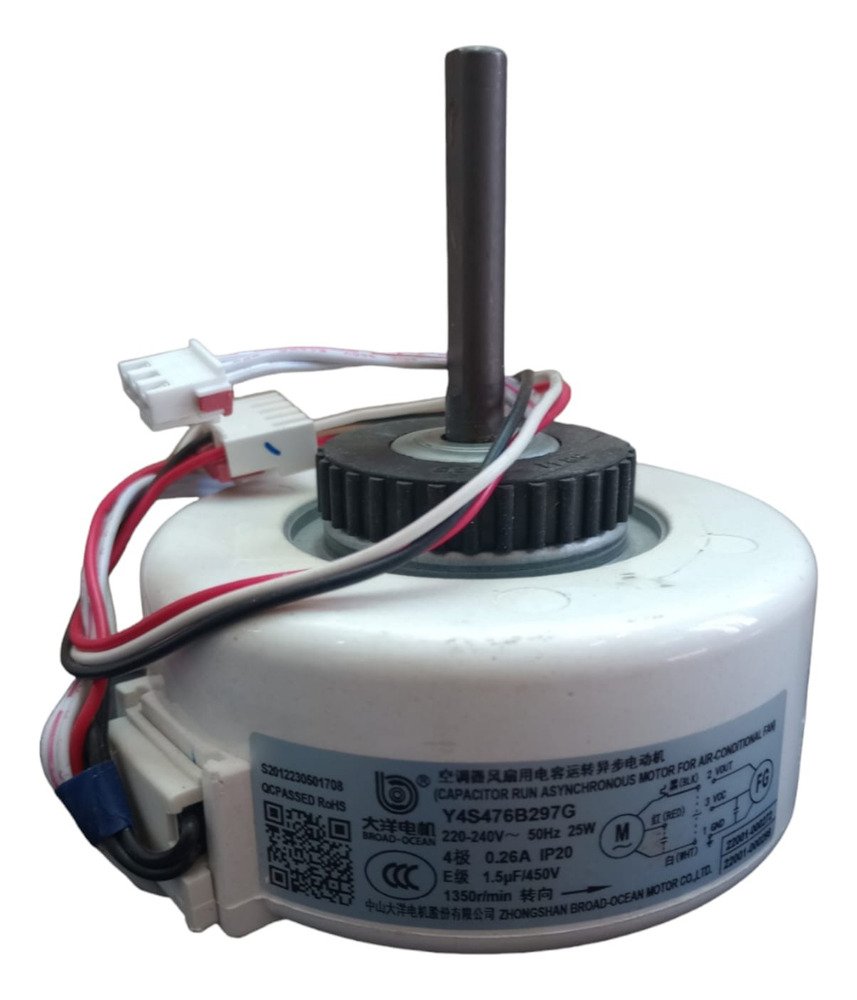 Motor Forzador Interior Evaporador 25w Y4s476b297g Ghg