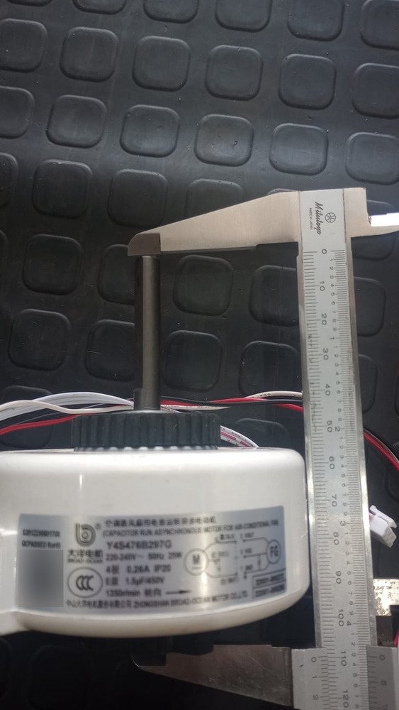 Motor Forzador Interior Evaporador 25w Y4s476b297g Ghg