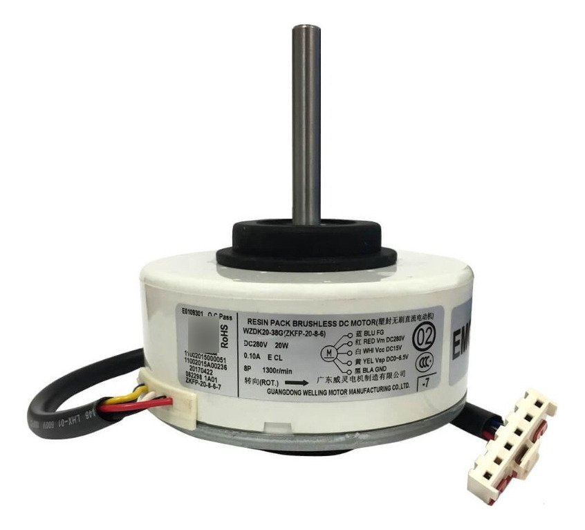 Motor Forzador Interior Inverter 30w Zkep-30-8-97l-1 Ghg