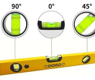 Nivel De Mano De Aluminio 60 Cm Imantado 60cm Dogo 3 Burbuja - Image 2