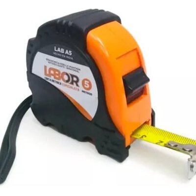 Cinta Métrica 5mts Automatica Fleje 19mm Labor Profes. Ghg