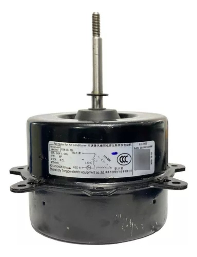 Motor Forzador Exterior 41w Ydk41-6b (negro) Ghg