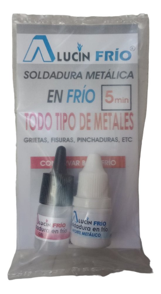 Soldador De Fugas En Frio Alucin Reemplazo Pasta Laco Ghg - Image 1