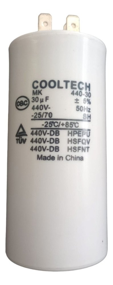 Capacitor 30uf X 450v Cbb60 4pin Ghg