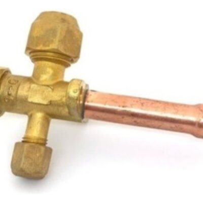 Llave De Servicio P/ Split 1/2 Bronce Ghg