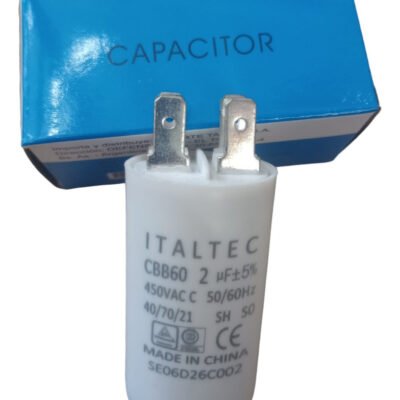 Capacitor 2uf X 450v Cbb60 4pin1 Ghg