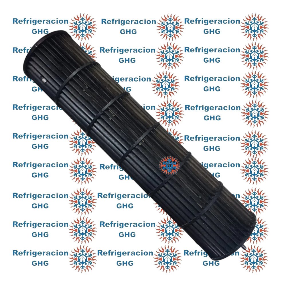 Turbina Calefactor Caloventor Tipo Split Negra Con Buje  Ghg - Image 3