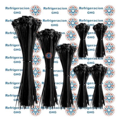 Precinto Nylon 4.8x200mm Negros Crossmaster X 100 Unid. Ghg Negro - Image 3