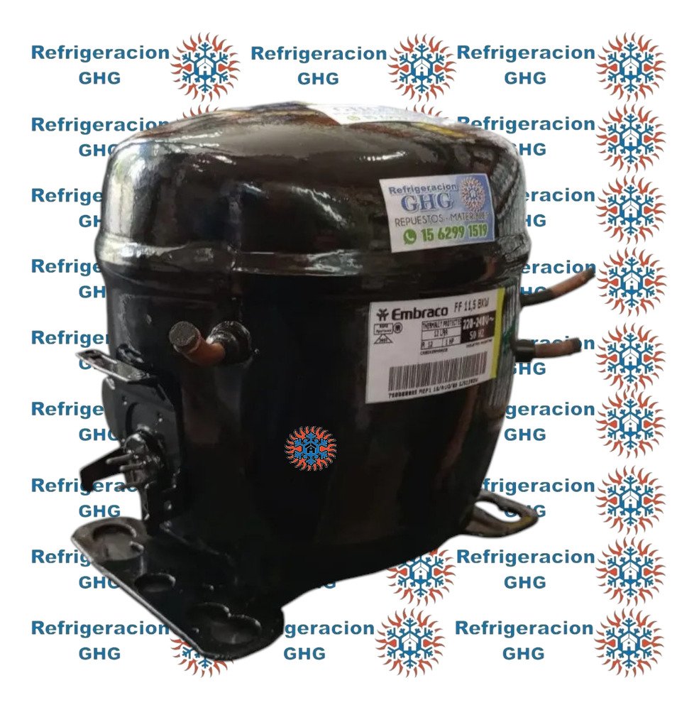 Motocompresor Comercial 1/2 Reacondicionado Tecumseh R22 Ghg - Image 4