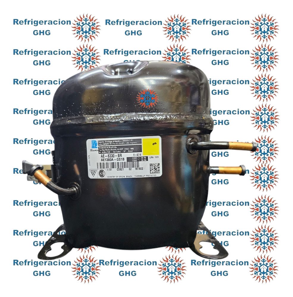 Compresor Tecumseh 1/4 R12 R-401a Ae1380a-gs1b Ghg